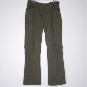 Outdoor Tactics Mens Tactical Series Pants 4XL Green Ripstop Hunting Hiking Camp